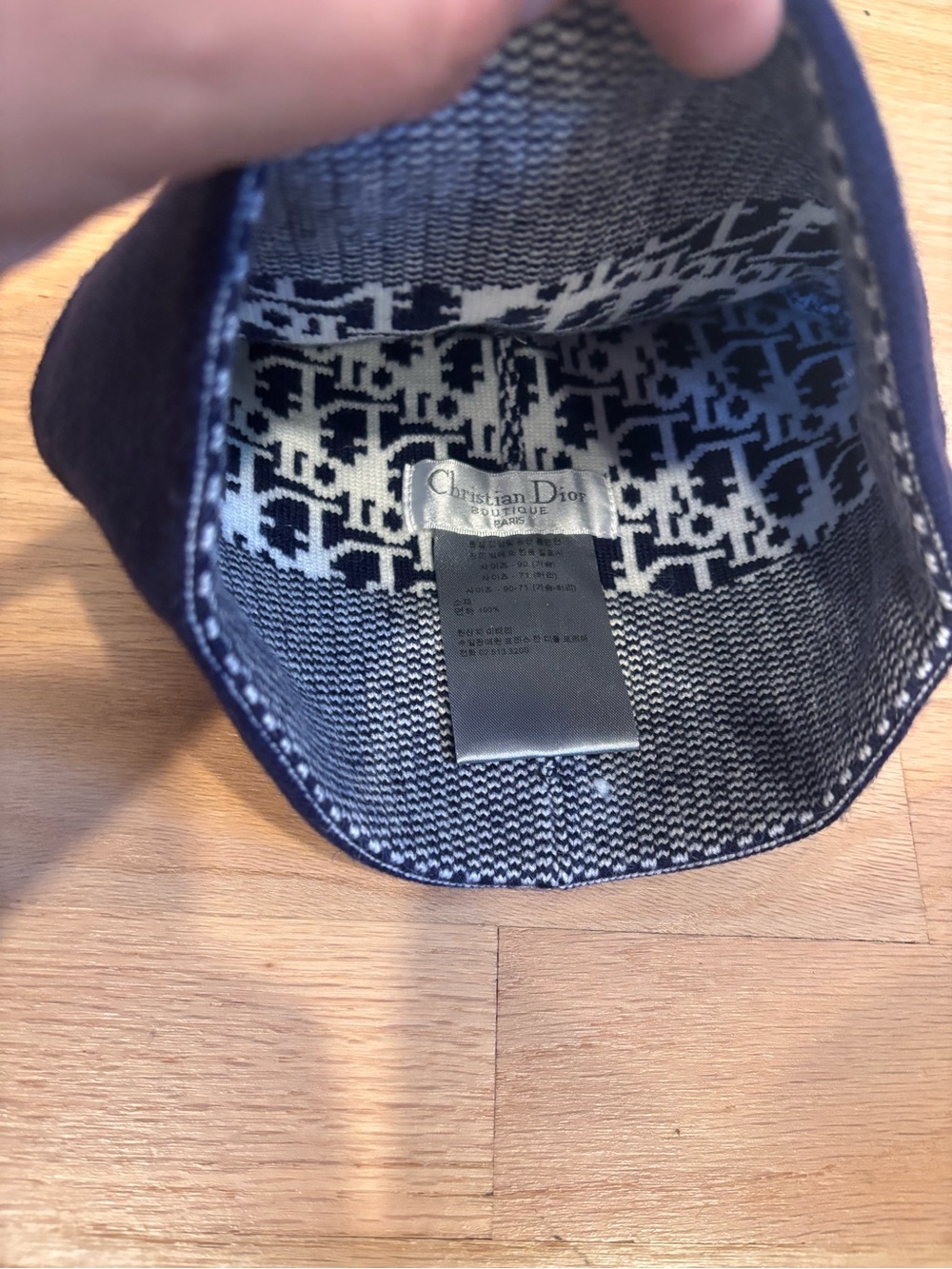 Designer inspired beanie hat - Picture 2 of 4